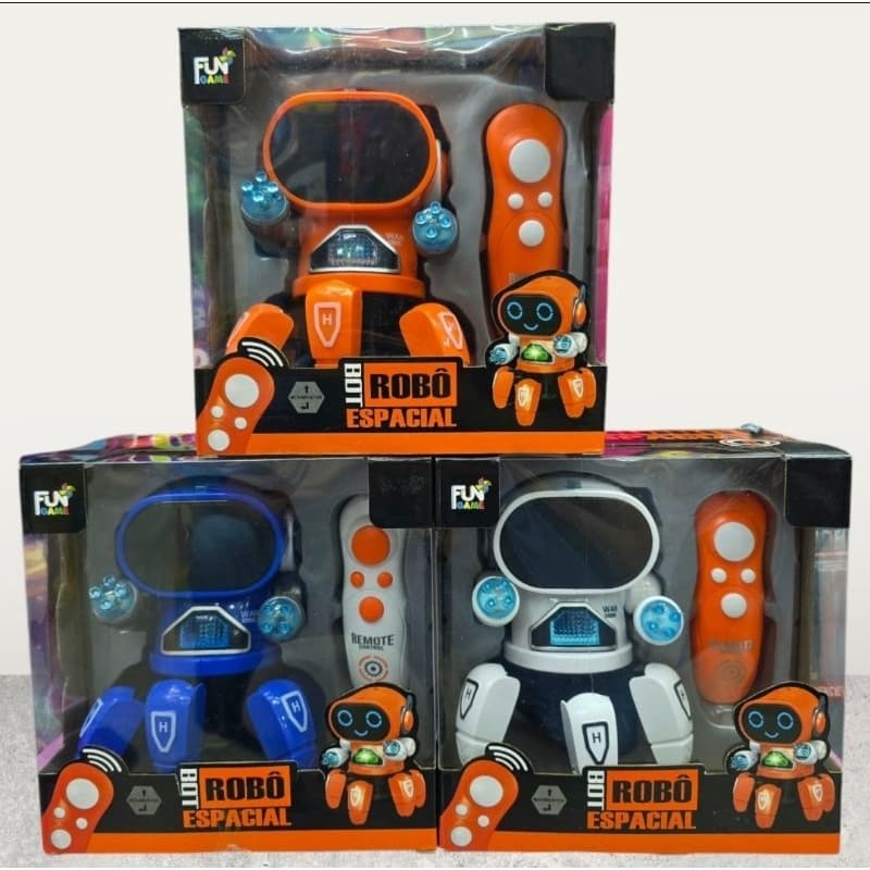 Robô Aranha Divertido Com Controle (PILHAS INCLUSAS)