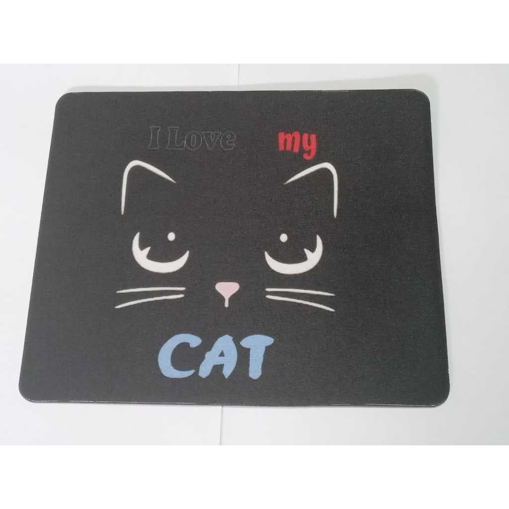 Mouse Pad Personalizado, Mouse Pad Gato, Mouse Pad emborrachado, Apoio de Mouse Computador.