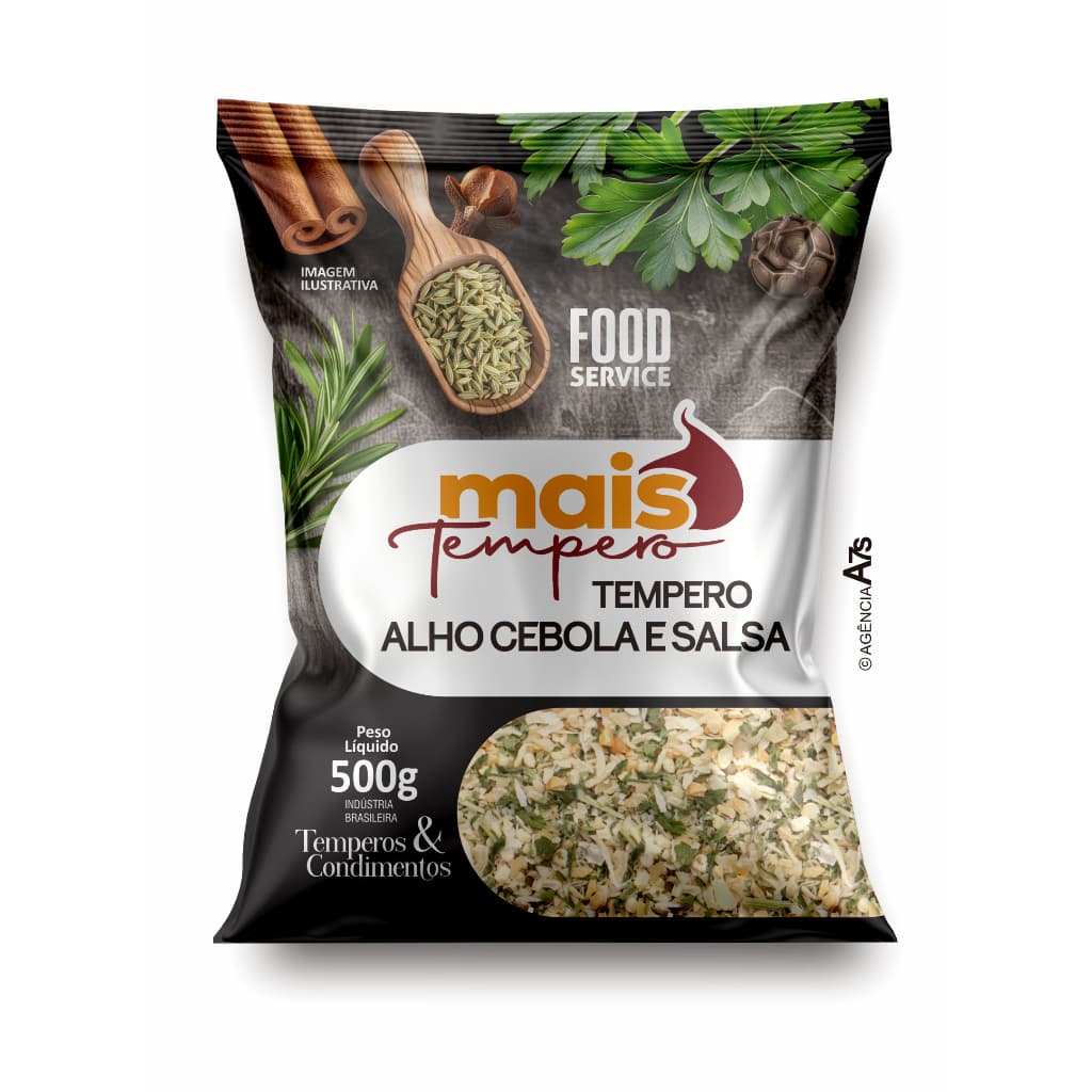 CEBOLA ALHO E SALSA PREMIUM 500g e 1kg MAIS SABOR