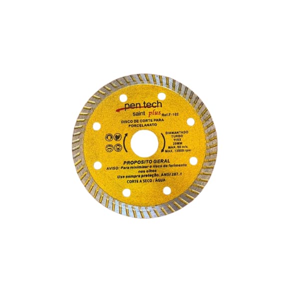 disco de corte para porcelanato 110x 2x20mm