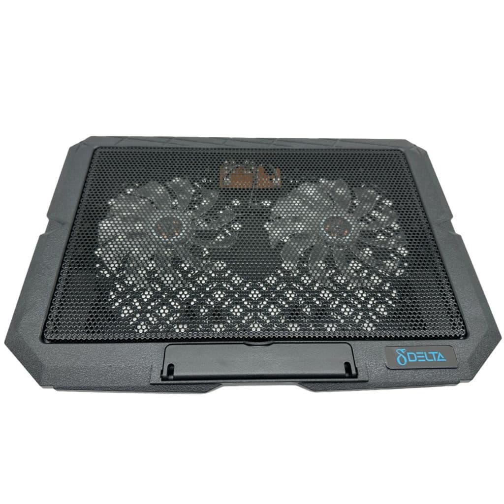 Base Cooler para Notebook com 2 Coolers, LED, Ajuste de Altura e 2 Portas USB