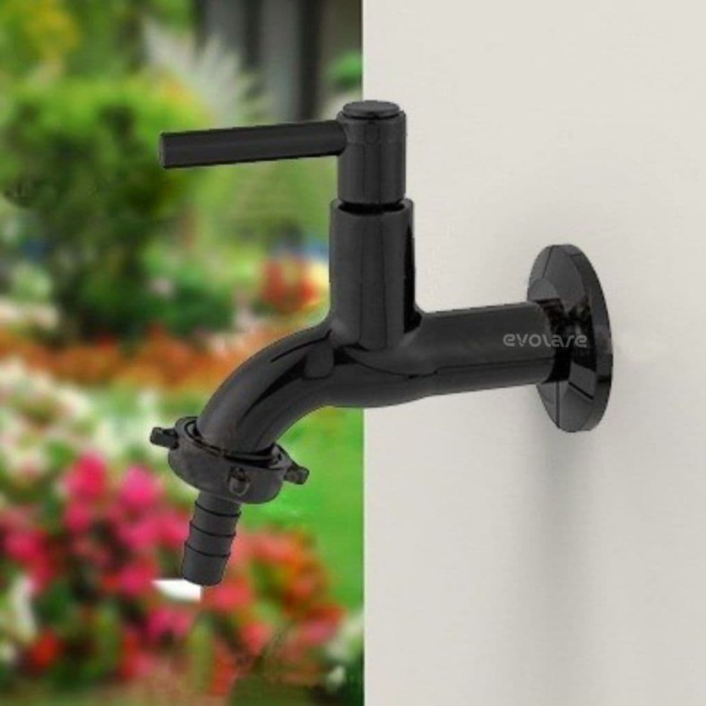 Torneira para Jardim ou Tanque - 1/4 de Volta ABS Preto