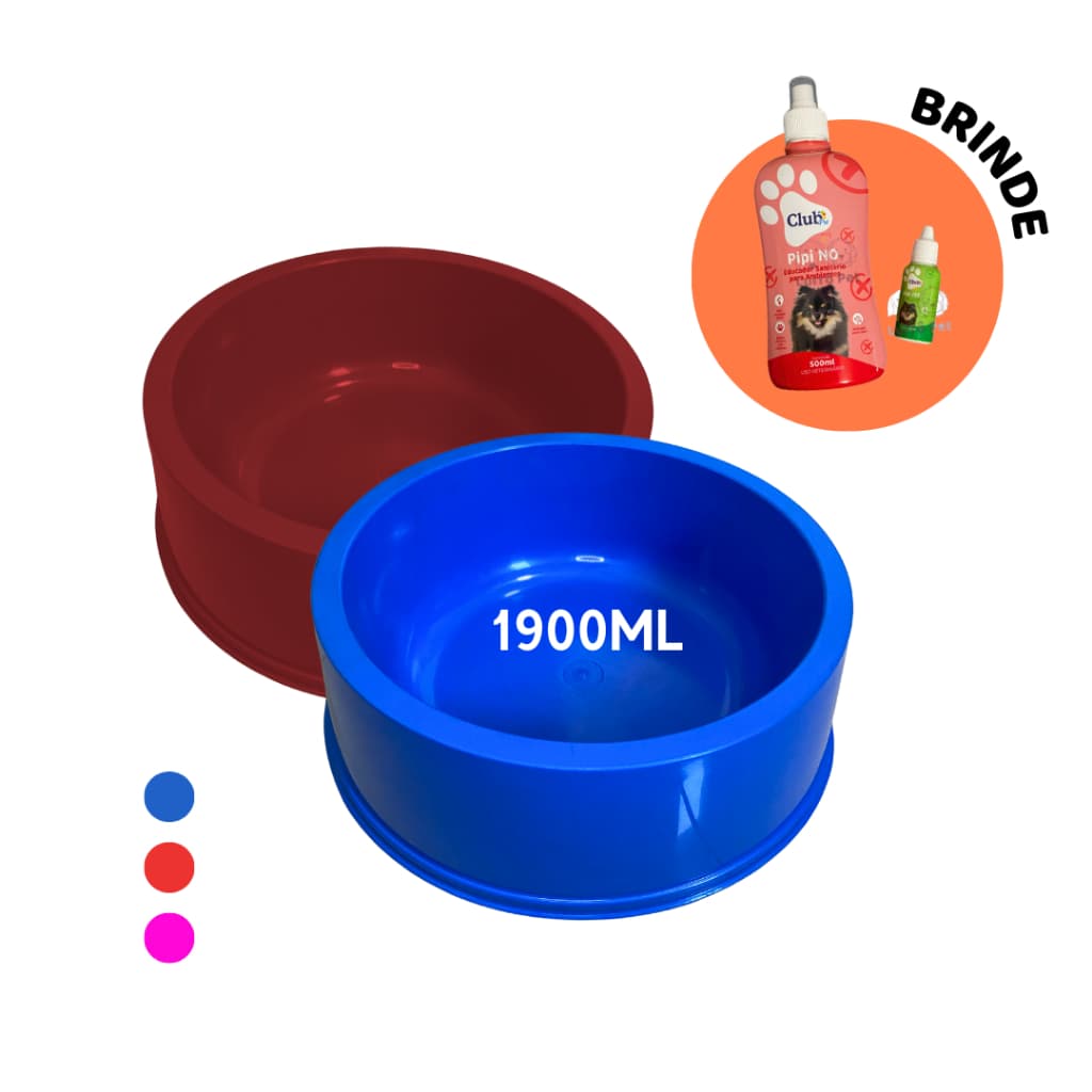 Kit 2 Potes de Ração Grande SORTIDO + Xixi Não Pode Para Cachorro Gato Pet 1900Ml
