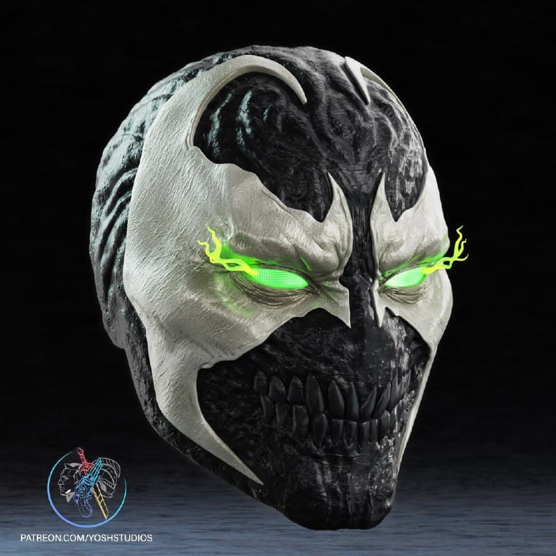 Capacete Spawn Soldado do Inferno Cosplay Fantasia