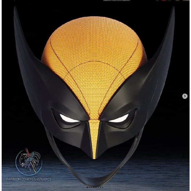 Capacete Wolwerine X Men Cosplay Fantasia Marvel