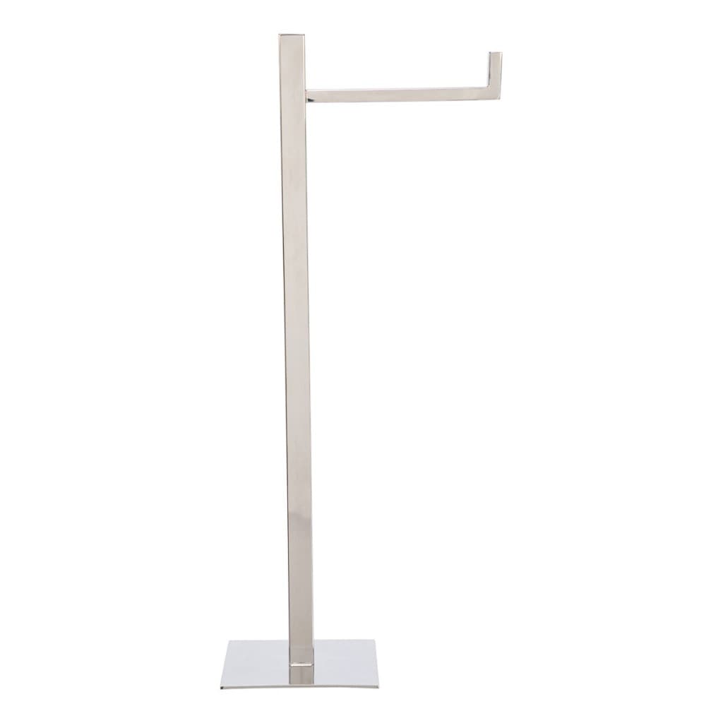 Porta Papel Higiênico De Chão Aço Inox - Papeleira Premium