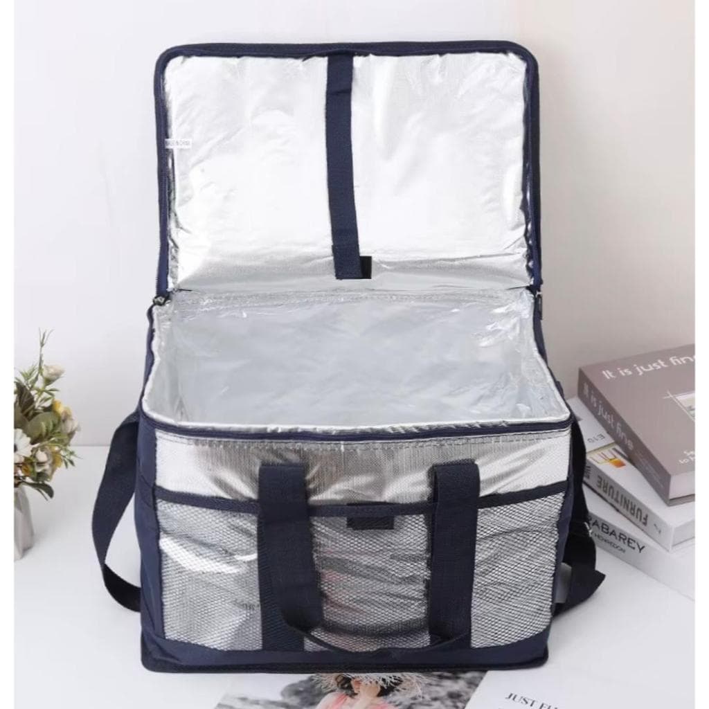 Bolsa Cooler Térmica Premium Grande Freezer 44 Litros Bag Viagem Envio Imediato
