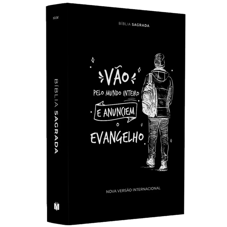 Bíblia Sagrada Vão Pelo Mundo | NVI | Letra Gigante | Ilustrada