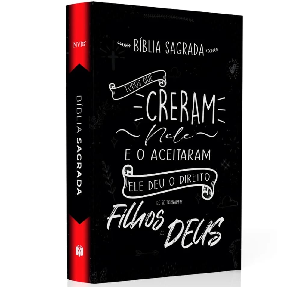 Bíblia Sagrada Creram Nele | NVI | Letra Normal | Capa Brochura