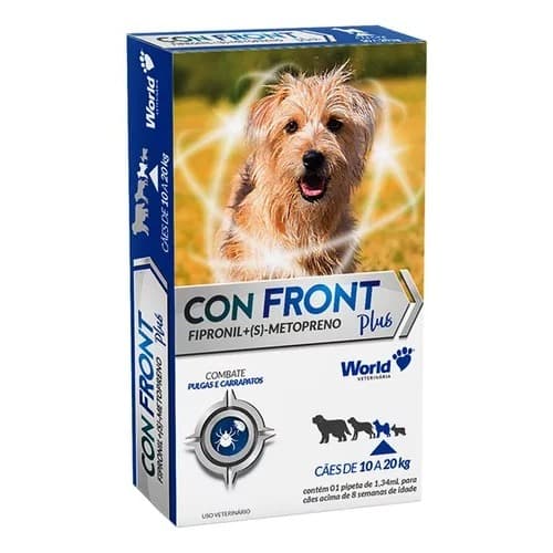 CONFRONT PLUS 1,34ML 10 A 20 KG CARTUCHO - USO VET