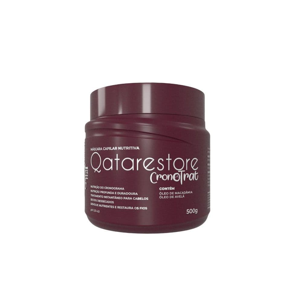 Máscara Nutrição Qatarestore Cronotrat Qatar Hair 500g