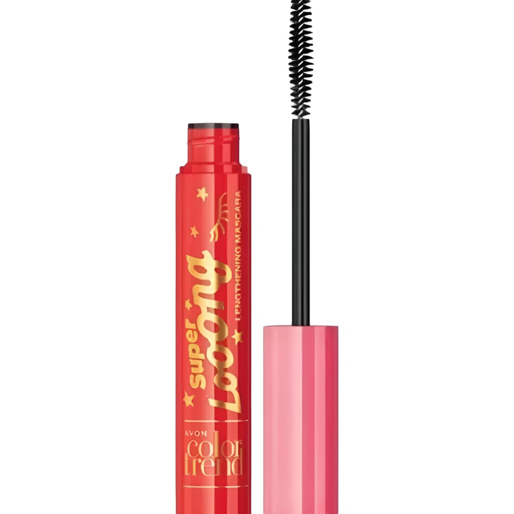 Máscara Para Cílios Avon Color Trend Super Looong 7ml Cor Preto 1 Unidade