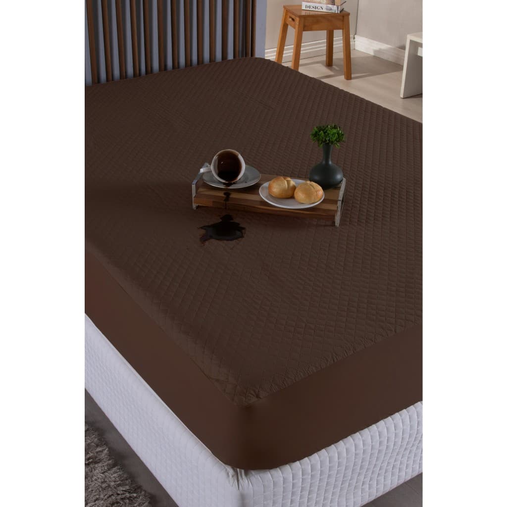 Capa Protetora Colchão Cama  Solteiro Matelado Impermeável com Elástico kawam