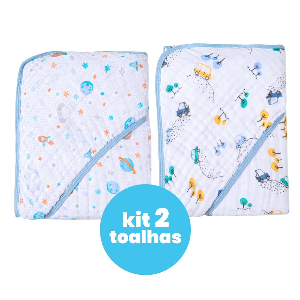 Kit 2 Toalhas Papi karinho Soft! Toalhas de banho para bebê soft macias!Ideal para a pele do bebê.
