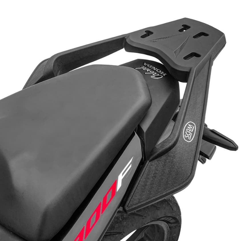 Suporte Baú Traseiro Bagageiro Fiber Force Cb 300f Cb300F Honda Twister 2023 2024 2025- Scam