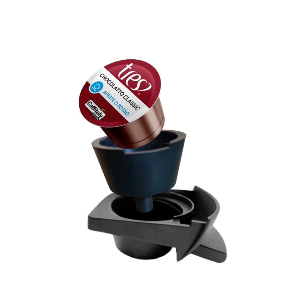 1x Adaptador Três Corações para Máquina Dolce Gusto Preto