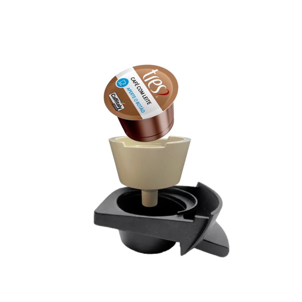 1x Adaptador Capsula Três Corações para Máquina Dolce Gusto