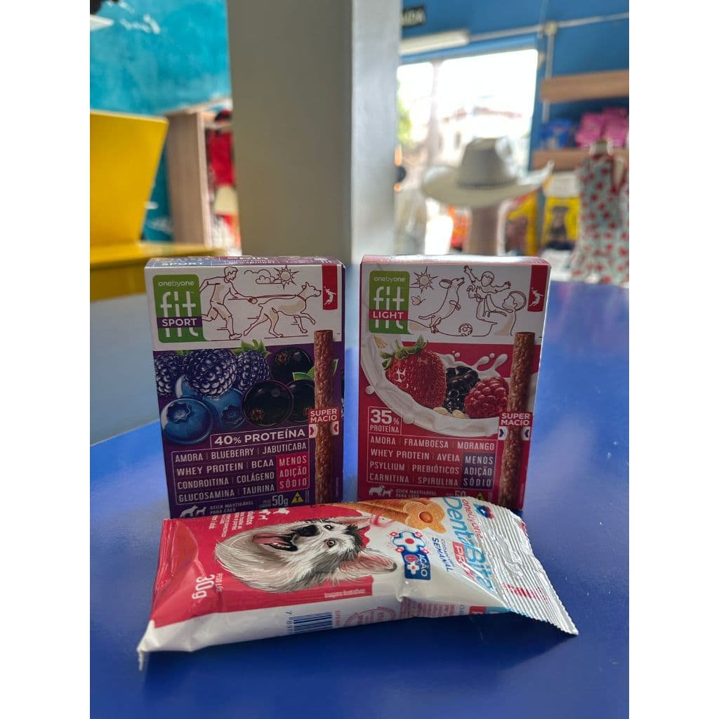 KIT 3 PETISCOS PARA CAES DE ALTA ENERGIA
