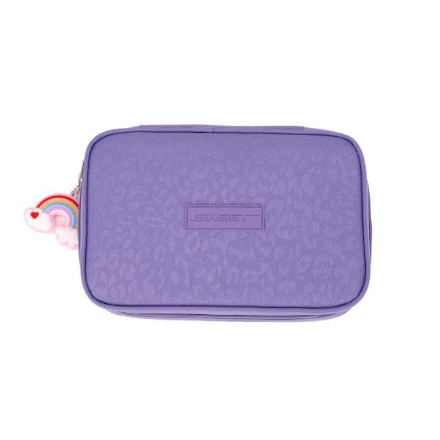 Estojo escolar Texturizado Organizador Escolar estojo com divisórias Crinkle porta canetas