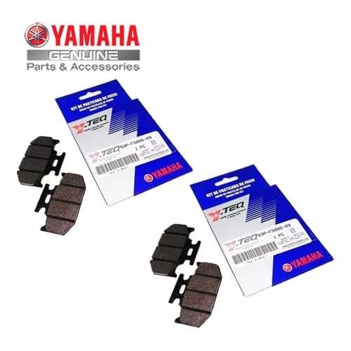 Kit 2 Pastilha De Freio Traseira Xtz 250 Lander Xtz 150 Crosser Original