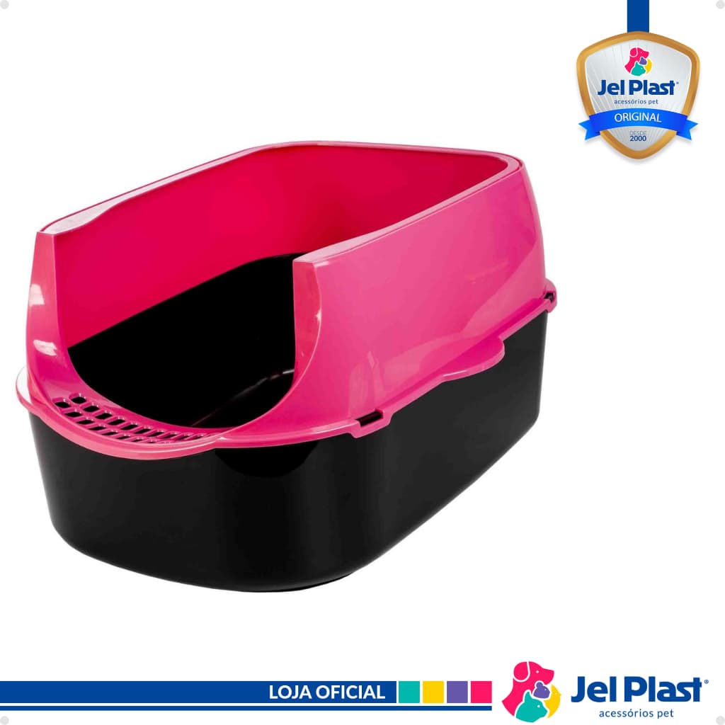 Caixa de Areia Banheiro para Gato Furba Sandbox Jel Plast