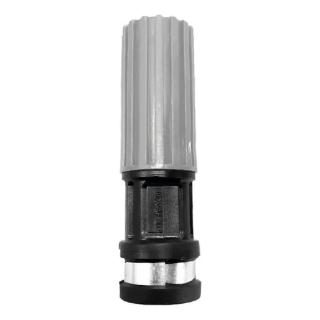 Esguicho Regulavel Lava Auto Jato 1/2 '' Furo 1,5mm Cinza