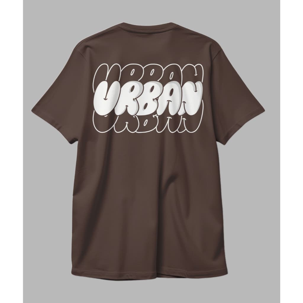 Camiseta Oversized Estampa Urban Casual Confortável Cores