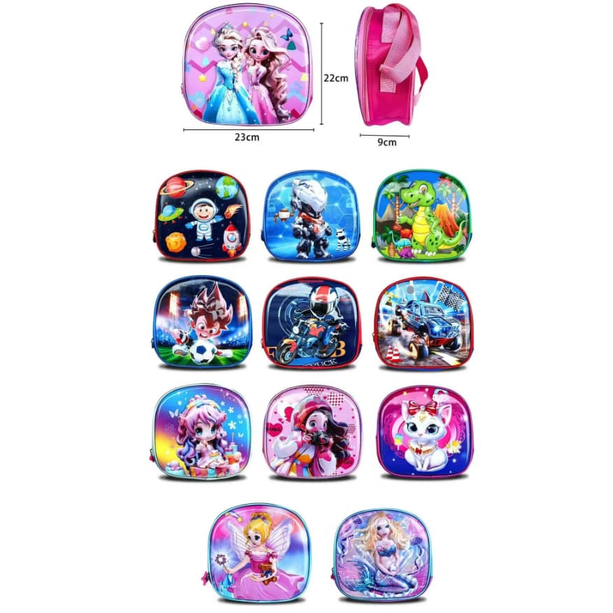 Bolsa Lancheira Térmica Infantil pra menina ou menino tamanho22*23