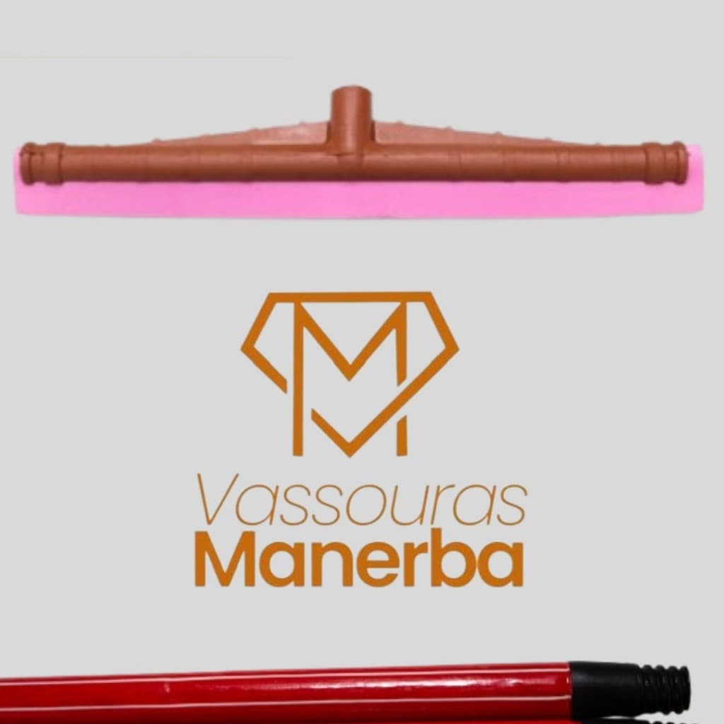 RODO PLASTICO PUXA E SECA 40 CM COM CABO