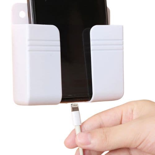 Suporte Multiuso De Parede Para Celular Controle Plástico Para Carregar Remoto Um Slot Universal