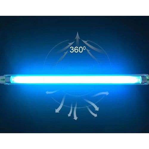 3 kit Lâmpada 30w Uv-a Fluores 90cm Mata Mosquito Actínica Bl Azul Lâmpada fluorescente tubular actínica T8 - 30W 90 cm
