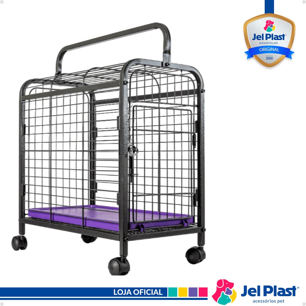 Gaiola de Transporte para Pets  LEVAPET Jel Plast