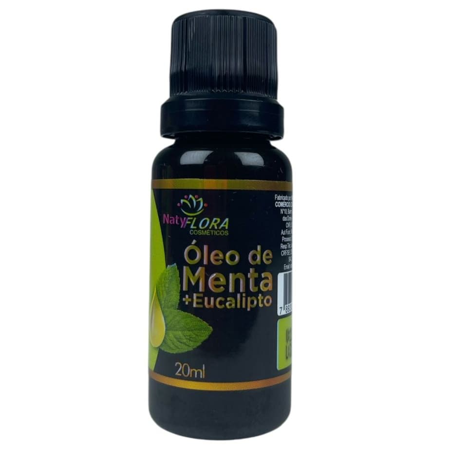 Óleo de Menta + Eucalipto NatyFlora 20mL 1 Unidade