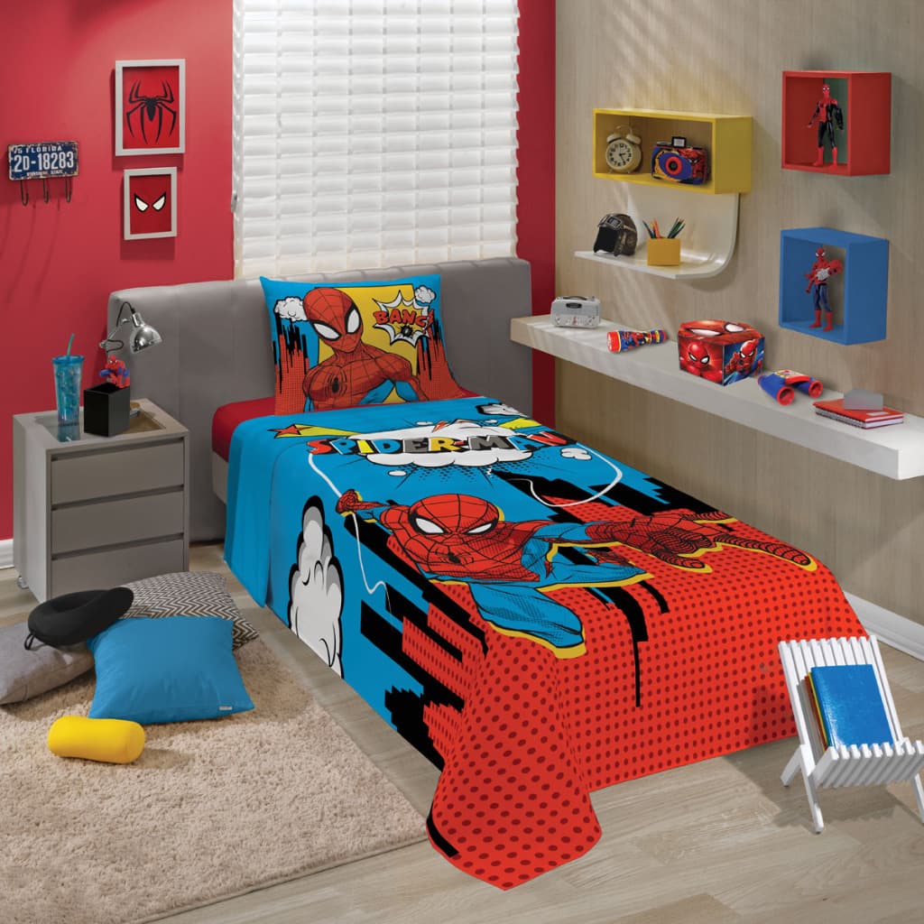 Jogo De Cama Spider Man Homen Aranha