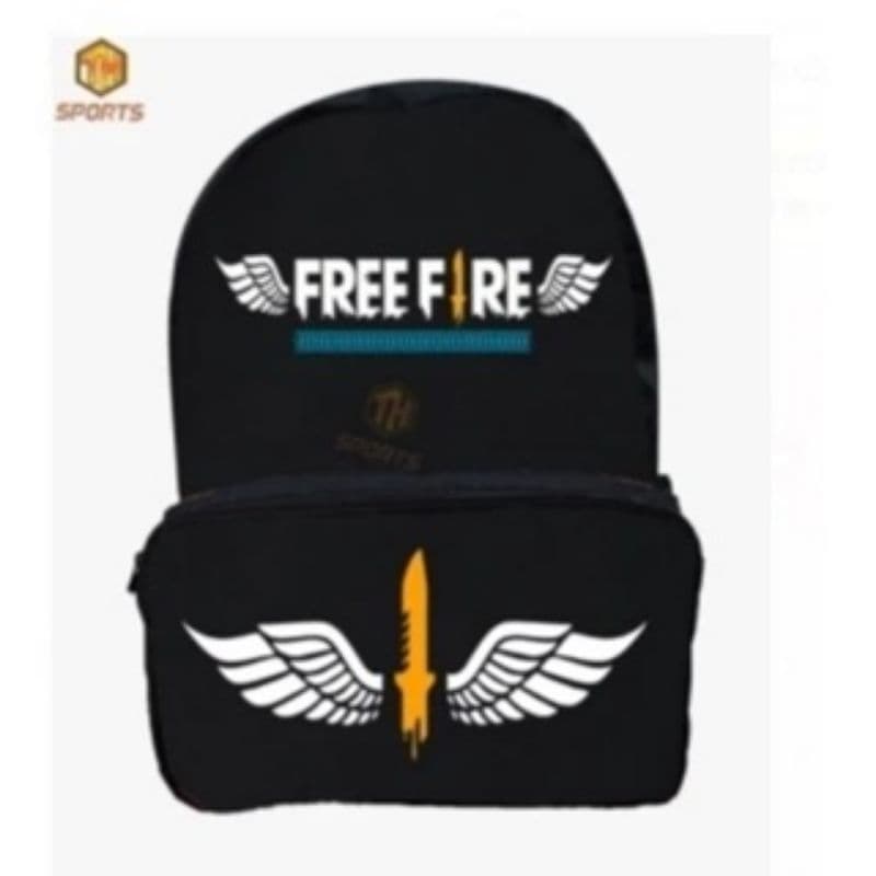 Mochila Masculina free fire angelical Unissex
