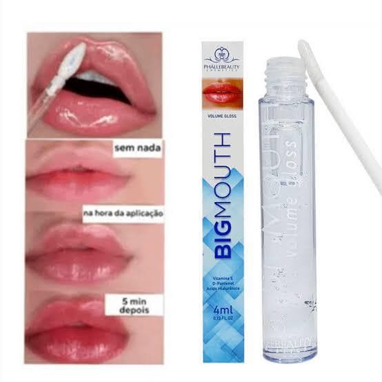 GLOSS PARA VOLUME LABIAL BIG MOUTH INCOLOR PHÁLLEBEAUTY PH008