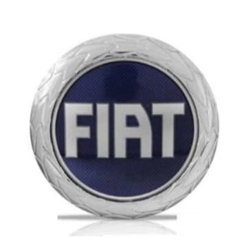 Emblema Fiat mala Palio 04/,,, - Reto - 7,5cm - com cola
