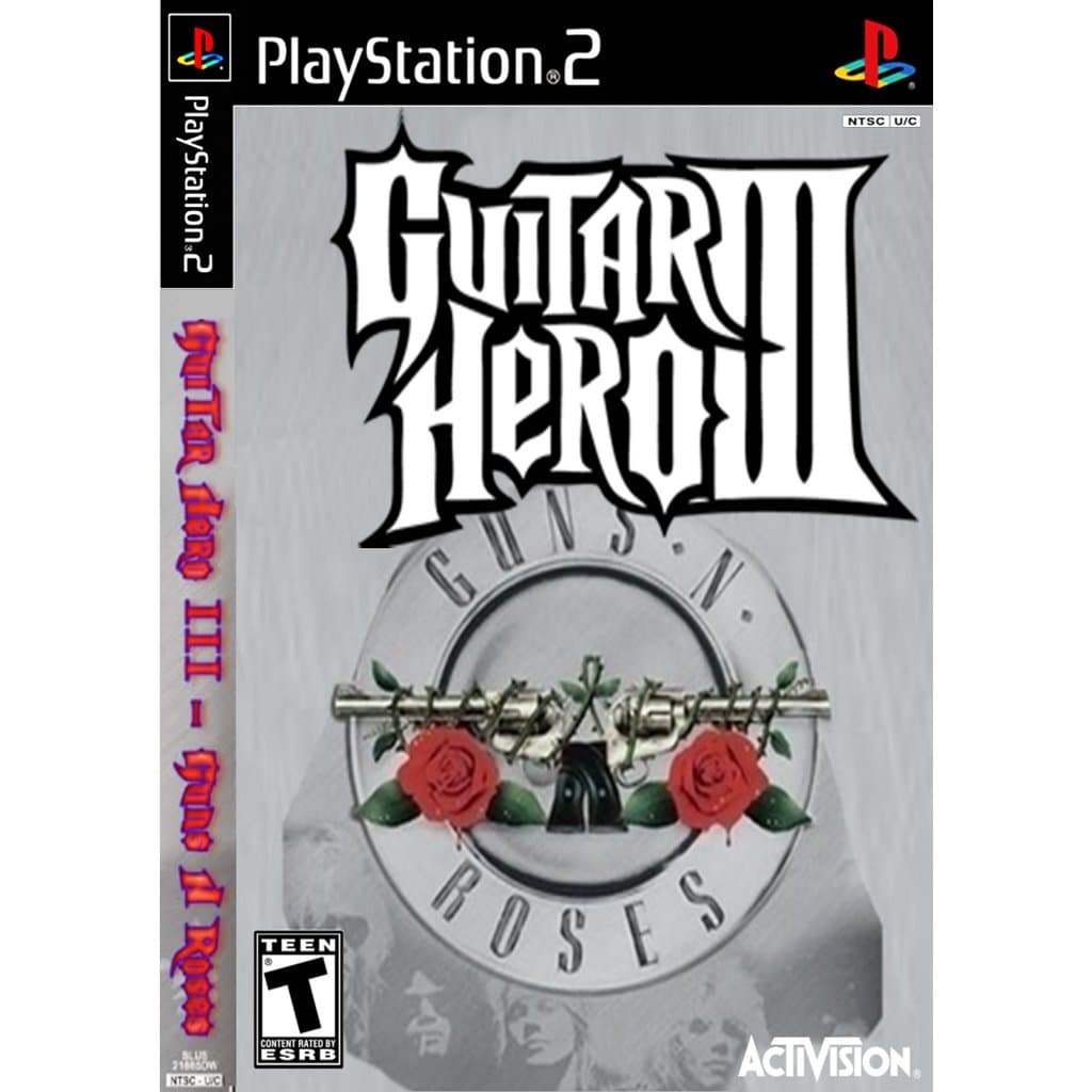 Guitar Hero Guns N Roses - Ps2