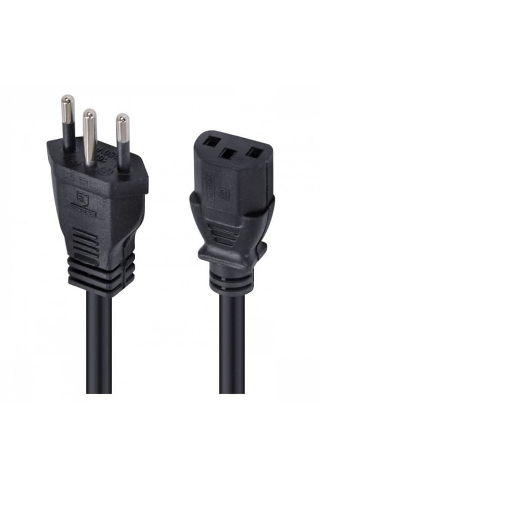 Cabo De Força Energia Para Balanças Toledo Prix 4 Uno Bivolt 110v 220v 10a Blindado Alimentação 1.2 metros Tripolar