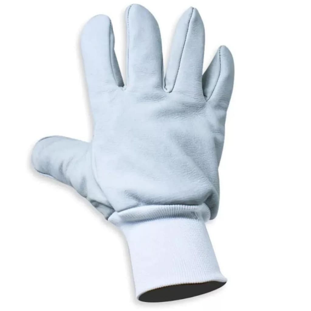 Luva Térmica em Vaqueta Baixa Tempratura Câmara Fria Forro Interno -35° Teknoluvas