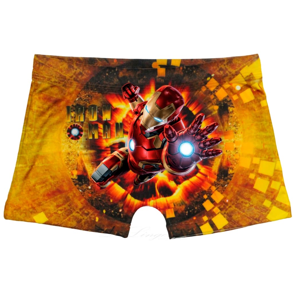 Cueca Infantil Boxer Estampada Heróis e Personagens Sublimado
