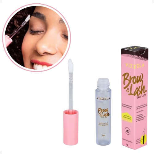 Sérum Brow&Lash Crescimento de Sobrancelha e Cílios Vizzela