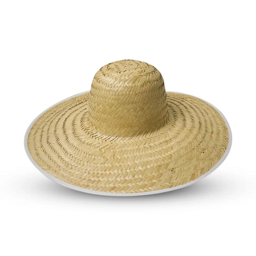 Chapéu de Palha Aba Grande Teknoluvas