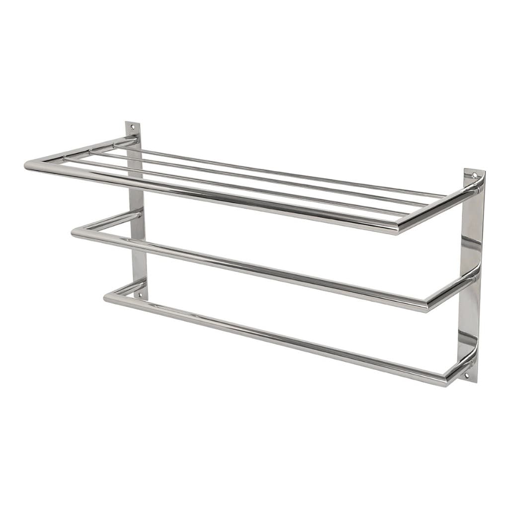 Suporte Para Toalha Ideal Para Hotel Pousadas Aço Inox