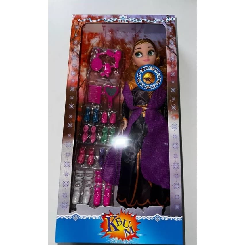 Boneca Anna Filme Frozen Musical 30Cm