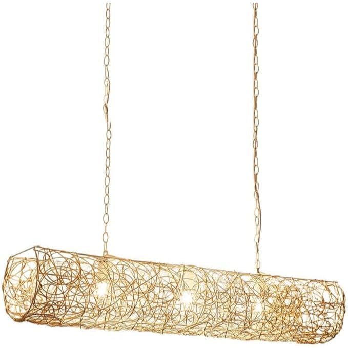 ✨ Pendente de Bambu e Ferro – Equilíbrio Perfeito entre Rústico e Moderno! ✨