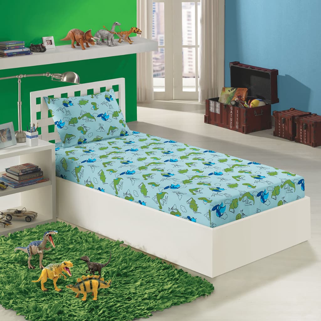 Jogo De Cama  Dinossauro Dino Pré História Barato