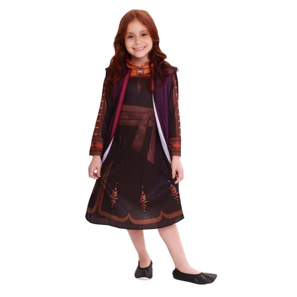 Fantasia Anna Frozen Disney - Encanto e Magia de Arendelle!