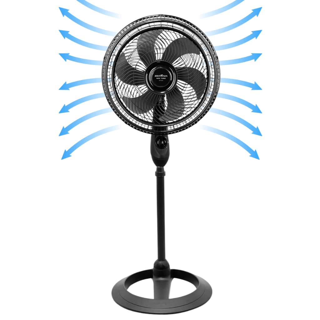 Ventilador Britânia Maxx Force 40cm 6 Pás 160w Venta Muito com Maior Vasão