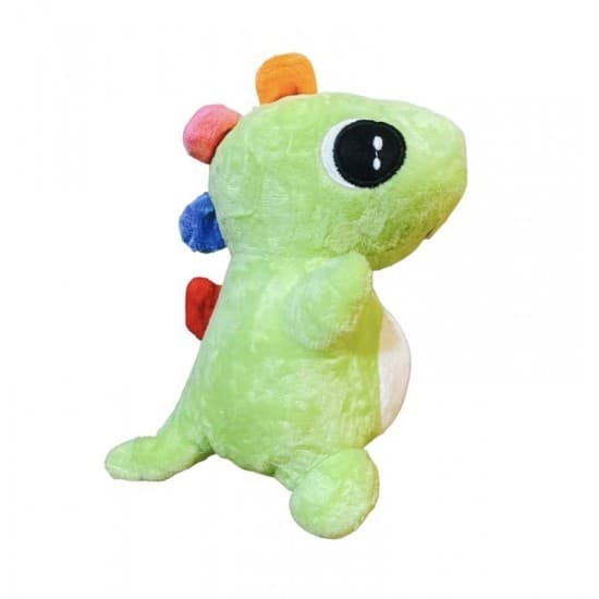 Brinquedo Pelucia com Apito Pet Cachorro Gato Dinossauro